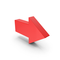 Red Right Arrow PNG & PSD Images
