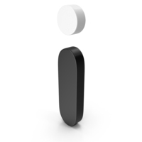 Black & White Information Icon PNG & PSD Images