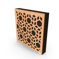 GIK Acoustics Impression Series 3D Cubes Acoustic Panel PNG & PSD Images