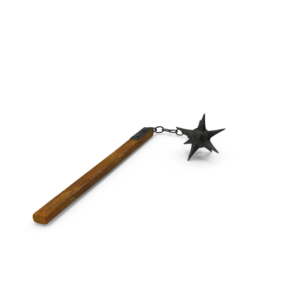 Long Spiked Flail PNG & PSD Images