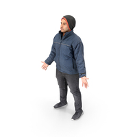 Man In Winter Clothing PNG & PSD Images