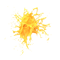 Splash Yellow PNG & PSD Images