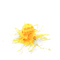 Splash Yellow PNG & PSD Images