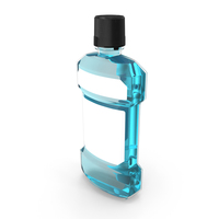 Anticavity Mouthwash 250ml Bottle PNG & PSD Images
