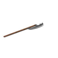 Bardiche Long Poleaxe Weapon PNG & PSD Images