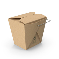 Kraft Paper Take Out Food Container 32 Oz PNG & PSD Images