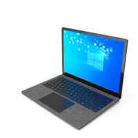 Microsoft Surface Laptop 4 13 Inch Matte Black PNG & PSD Images