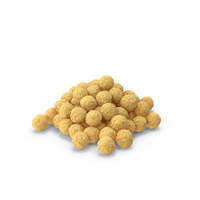 Pile of Cereal Balls PNG & PSD Images