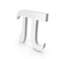 White Pi Symbol PNG & PSD Images