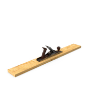 Wood Plane with Board PNG & PSD Images