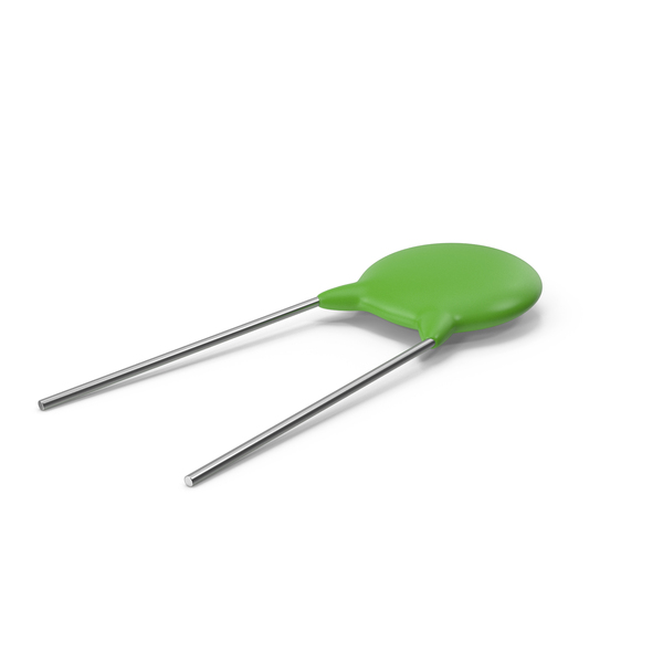 Green Ceramic Capacitor PNG & PSD Images