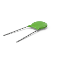 Green Ceramic Capacitor PNG & PSD Images
