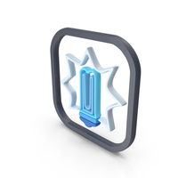 Blue Lamp Symbol PNG & PSD Images