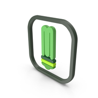 Lamp Icon Green PNG & PSD Images