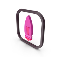 Lamp Icon Pink PNG & PSD Images