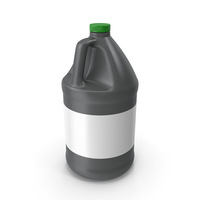1 Gallon Industrial Round Plastic Jug PNG & PSD Images
