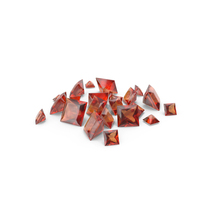 Princess Cut Ambers PNG & PSD Images