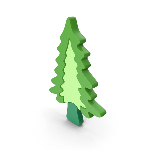 Pine Tree symbol Green PNG & PSD Images