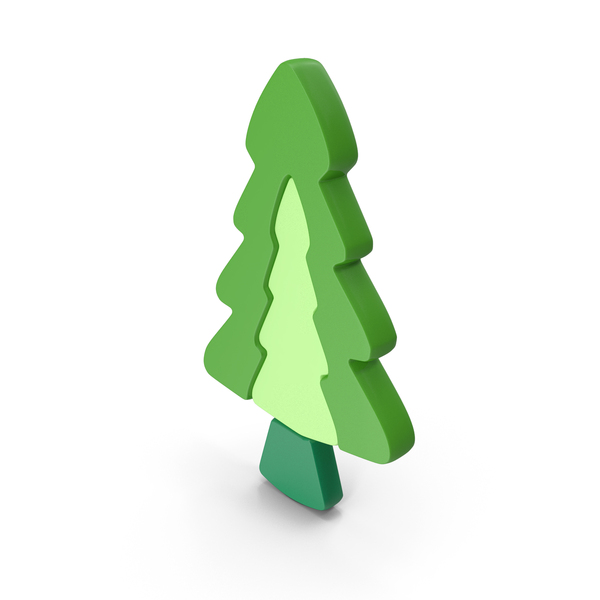 Pine Tree symbol Green PNG & PSD Images
