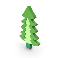 Pine Tree symbol Green PNG & PSD Images