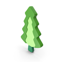 Green Pine Tree Symbol PNG & PSD Images