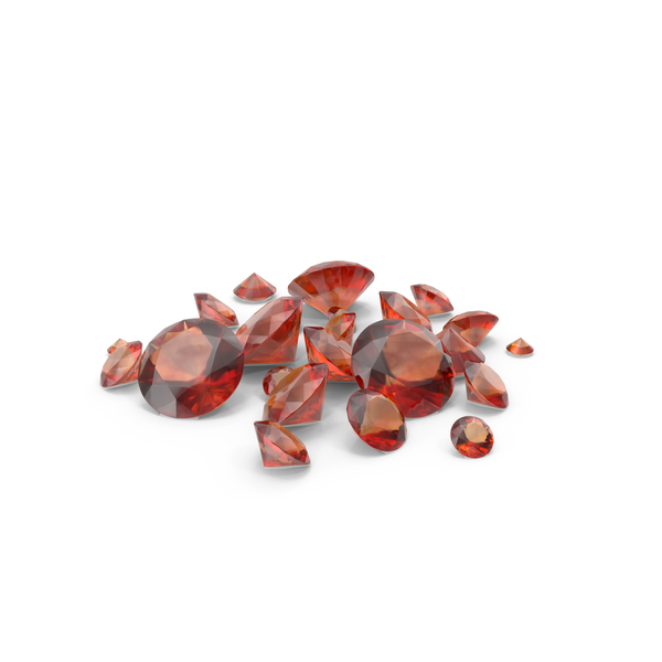 Round Brilliant Cut Ambers PNG & PSD Images
