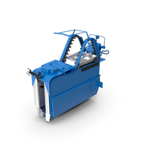 Braud 9090X Grape Harvester Machine PNG & PSD Images