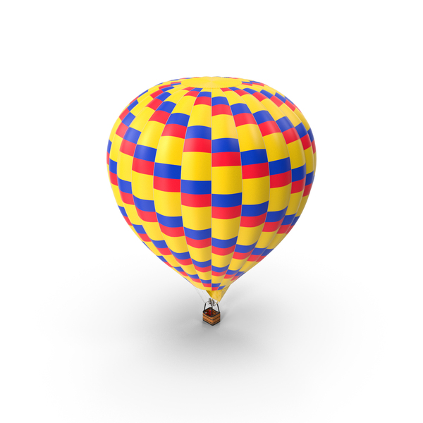 Colorful Hot Air Balloon PNG & PSD Images