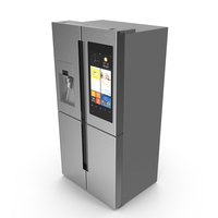 Family Hub French Door Smart Refrigerator PNG & PSD Images