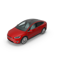 Tesla Model X 90D 2017 PNG & PSD Images
