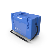Vaccine Transport Box Blue PNG & PSD Images