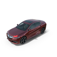 Acura TLX 2015 Simple Interior PNG & PSD Images