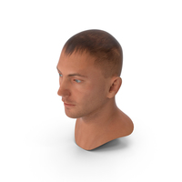 Caucasian Male Head PNG & PSD Images