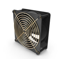 Cooling Fan with Grill PNG & PSD Images