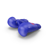 Twins Blue Boxing Gloves PNG & PSD Images