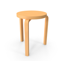 Aalto Stool PNG & PSD Images