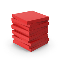 Red Pizza Boxes PNG & PSD Images