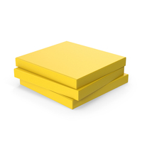 Yellow Pizza Boxes PNG & PSD Images