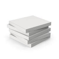 Stack Of White Pizza Boxes PNG & PSD Images
