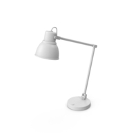 Monochrome Table Lamp PNG & PSD Images
