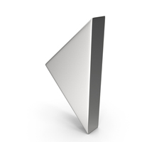 Silver Left Arrow PNG & PSD Images