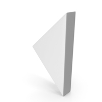 DROP LEFT ARROW WHITE PNG & PSD Images