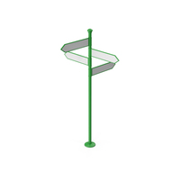 Crossroad Signpost PNG & PSD Images