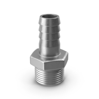 Silver Gas Pipe Adapter PNG & PSD Images