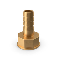 Brass Gas Pipe Adapter PNG & PSD Images