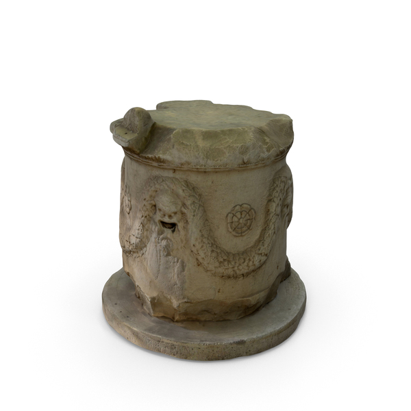 Antique Greek Pedestal Ruin PNG & PSD Images