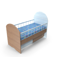 Nursery Bed PNG & PSD Images