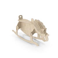 Wooden Toy Triceratops PNG & PSD Images