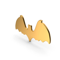 Bat Logo Gold PNG & PSD Images