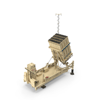 Armed Iron Dome Mobile Air Defense System PNG & PSD Images